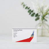 Promaler Visitenkarte (Stehend Vorderseite)