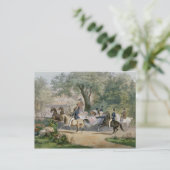 Promenade au Bois Postkarte (Stehend Vorderseite)