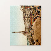 Promenade Blackpool Lancashire England Beach Puzzle (Vertikal)