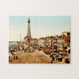 Promenade Blackpool Lancashire England Strand Puzzle