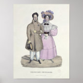 Promenade Bourgeoise Poster (Vorne)