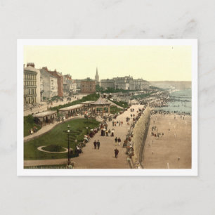 Promenade, Bridlington, Yorkshire, England Postkarte