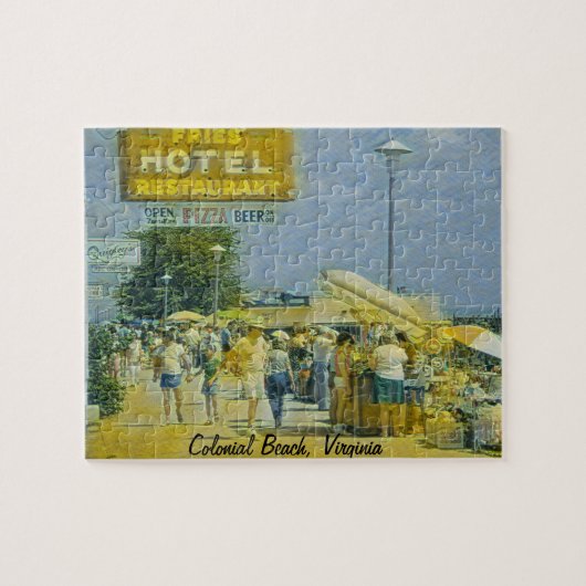 Promenade, Colonial Beach, Virginia Puzzle (Horizontal)