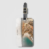 Promenade des Anglais in Nizza Gepäckanhänger (Vorderseite Vertikal)