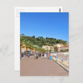 Promenade des Anglais Postkarte (Vorne/Hinten)