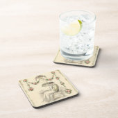 "Promenade Dress" Regentafel Getränkeuntersetzer (Rechte Seite)