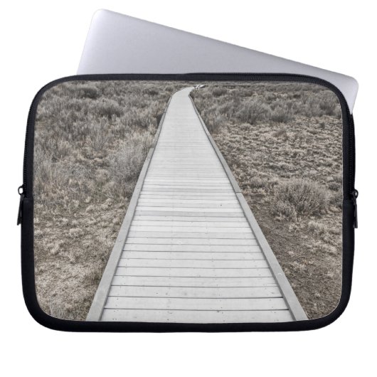 Promenade durch die Wüste Laptopschutzhülle (Vorderseite)