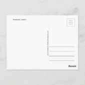 Promenade in Limassol, Zypern Postkarte (Rückseite)