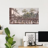 Promenade in the Turkish Garden Poster (Heimbüro)