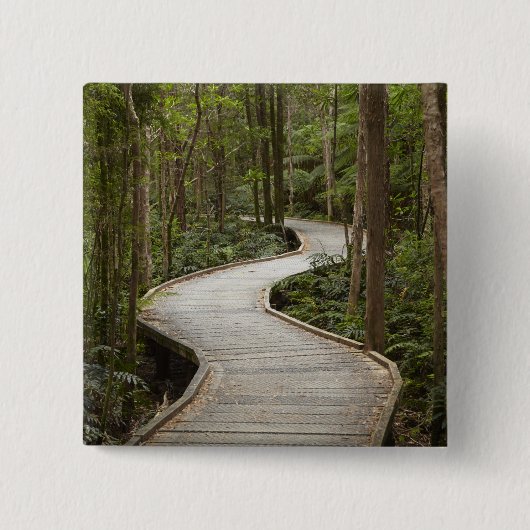 Promenade nach Nelson Falls, Franklin - Gordon Button (Vorderseite)