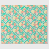 Promenade Pastel Custom Muster Geschenkpapier (Flach)