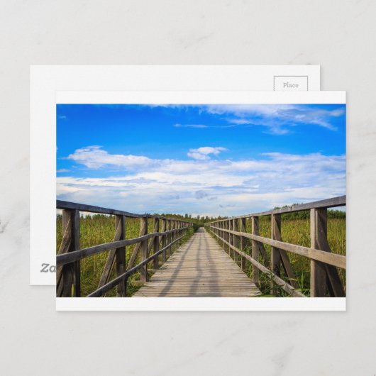 Promenade Postkarte (Vorne/Hinten)