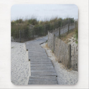 Promenade zum auf den Strand zu setzen Mousepad