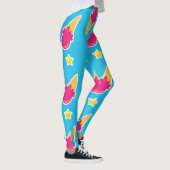 Promenadenfreude: Eiscreme & Sterne Leggings (Rechts)