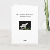 Promenadengrußkarte Karte (Rückseite)