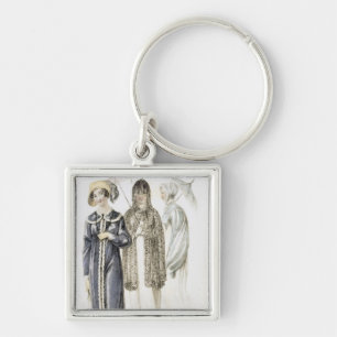 Promenadenkleider, Modegeck von Ackermanns Schlüsselanhänger