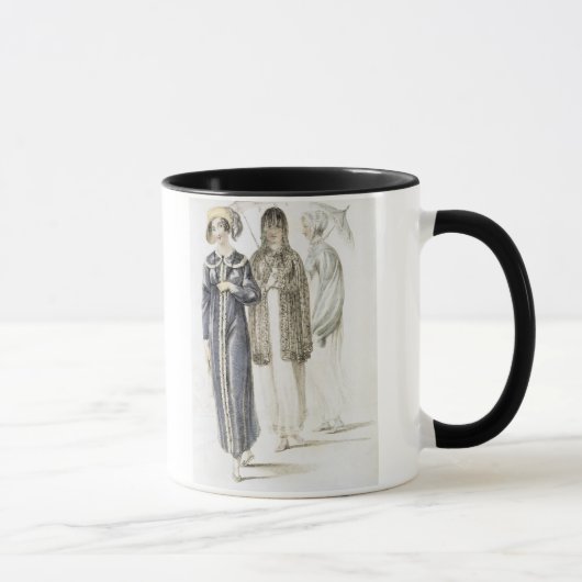 Promenadenkleider, Modegeck von Ackermanns Tasse (Rechts)