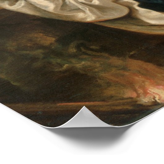 Prometheus Bound von Peter Paul Rubens - Poster (Ecke)