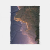 Prometheus Bound (von Thomas Cole) Fleecedecke (Vorderseite)