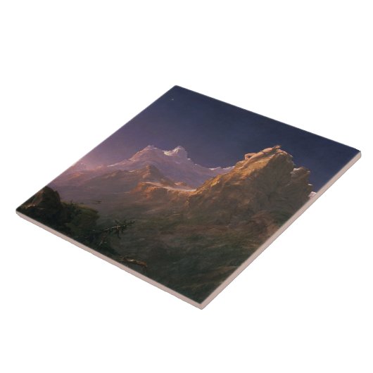 Prometheus Bound (von Thomas Cole) Fliese (Seite)