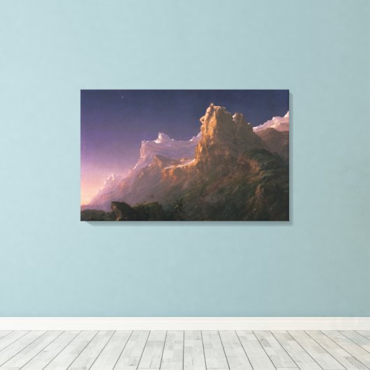 Prometheus Bound (von Thomas Cole) Leinwanddruck (Insitu (Holzboden))