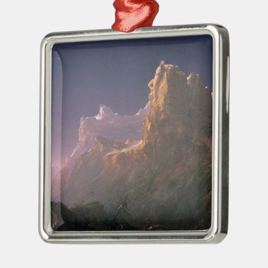 Prometheus Bound (von Thomas Cole) Ornament Aus Metall (Links)