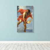 Prometheus Carry Fire Leinwanddruck (Insitu (Holzboden))