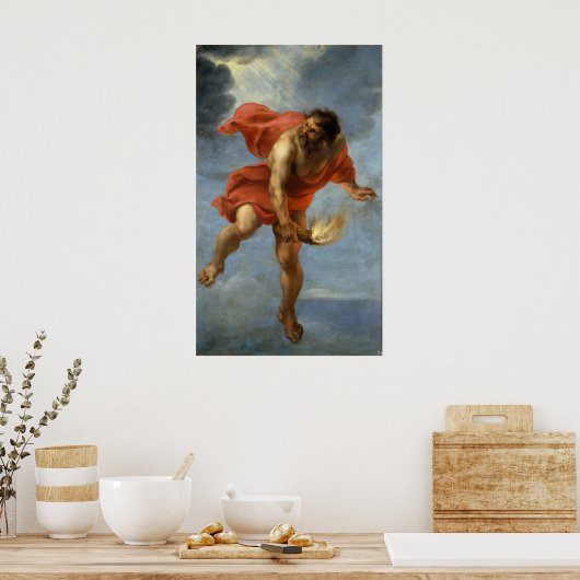 Prometheus Carry Fire Poster (Küche)