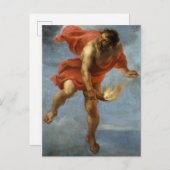 Prometheus Carry Fire Postkarte (Vorne/Hinten)