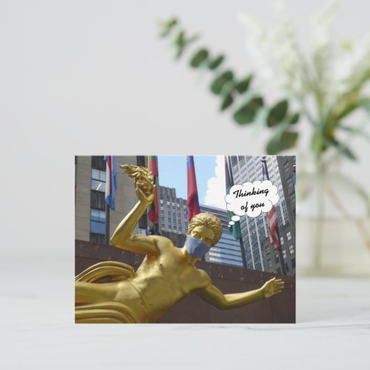 Prometheus, Denken Sie an Sie - Postkarte (Stehend Vorderseite)