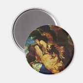 Prometheus gebunden an Rubens Peter Paul Magnet (Vorderseite/Rückseite)