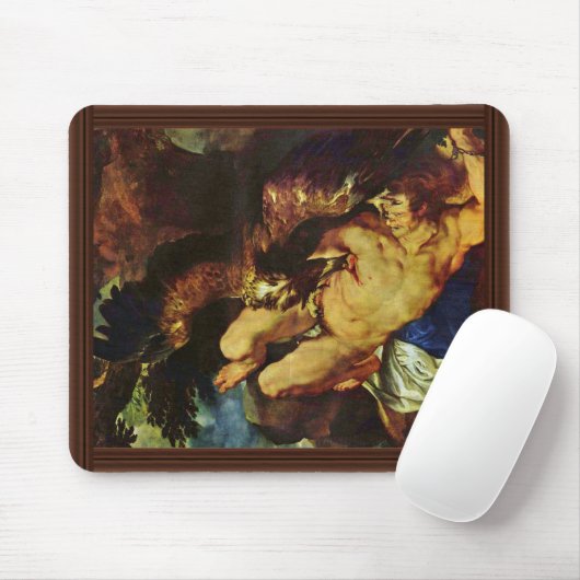 PROMETHEUS gesprungen von Rubens Peter Paul Mousepad (Mit Mouse)