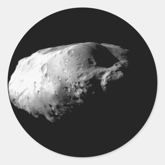 Prometheus S/1980 S27 Runder Aufkleber (Vorderseite)