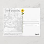 Prometheus Statue & Fountain - NYC Postkarte (Rückseite)