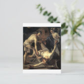 Prometheus wird von Dirck van Baburen verkettet Postkarte (Stehend Vorderseite)