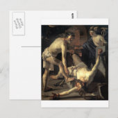 Prometheus wird von Dirck van Baburen verkettet Postkarte (Vorne/Hinten)