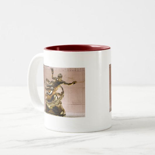 PROMETHEUS ZWEIFARBIGE TASSE (Vorderseite Links)