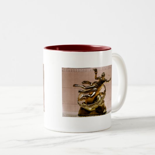 PROMETHEUS ZWEIFARBIGE TASSE (VorderseiteRechts)