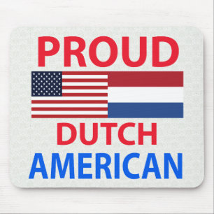 Prominenter Holländischer Amerikaner Mousepad