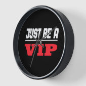 Prominenter Star - Sei einfach ein VIP Uhr (Winkel)