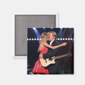 Prominenz und politische Umarmung Magnet (Vorderseite/Rückseite)