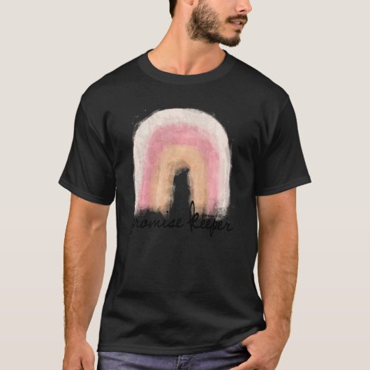 Promise Keeper Genesis 913 Rainbow Gottes Versprec T-Shirt (Vorderseite)