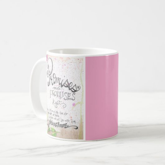 Promises Kaffeetasse (Vorderseite Links)