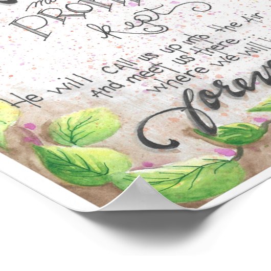 Promises Poster (Ecke)