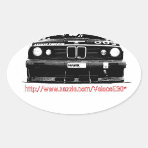 Promo-Aufkleber 2 Ovaler Aufkleber