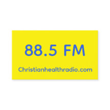 Promo cards for Christian Health Radio