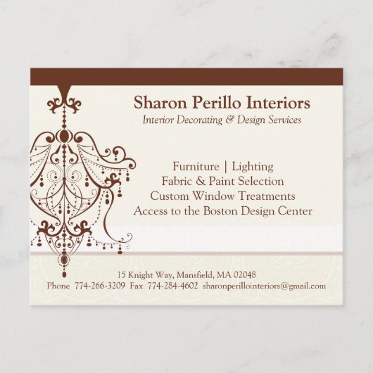 PROMO POSTCARD: Kronleuchter 1L Postkarte (Vorderseite)