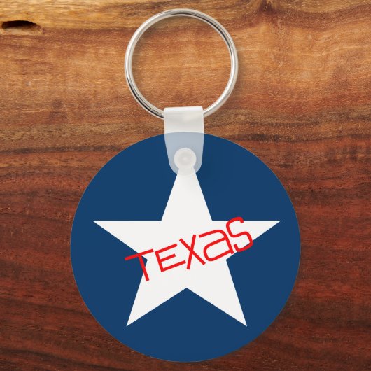 Promo Schlüsselanhänger Texas Lone Star Flaggenges (Vorderseite)
