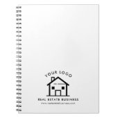 Promo Swag für einfaches Real-Anwesen-Business-Log Notizblock (Vorderseite)