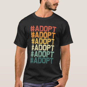 Promo zur Rettung von Adoptiere Adoption Hunden T-Shirt